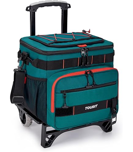 Quxxuol クーラーボックス 発泡スチロール箱 クーラーボックス車輪付き 30L大容量 軽量 長時間保冷保温 お手入れ簡単 密閉 Amazon｜Quxxuolクーラーボックス  大容量43 L 、買い物カート、ショッピングキャリー、保温保冷、 キャスター付き、クーラーバッグ 、ソフト ...