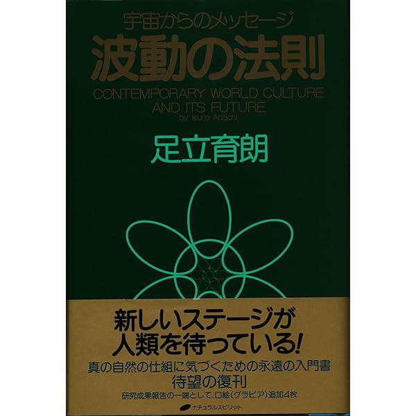 Amazon.co.jp: 波動の法則 ― 宇宙からのメッセージ : 足立 育朗