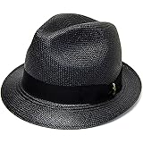 BORSALINO(ボルサリーノ) パナマ中折れ帽 141089(61cm ブラック)