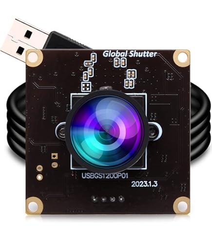 Amazon.co.jp: ELP 90fps グローバルシャッター USB カメラモジュール