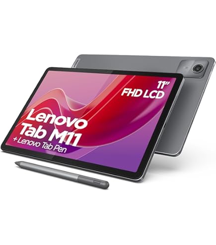 Lenovo Tab M11 + Pen (ZADA0134SE) | 11 Inch (1920x1200