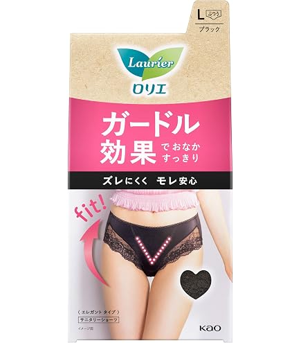 Amazon | ロリエ アクティブガード サニタリーショーツ ヌーディ