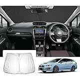 Amazon Vm4 Vmg レヴォーグ 専用設計 サンシェード 全窓用セット 5層構造 ブラックメッシュ 車中泊 プライバシー保護に サンシェード 車 バイク