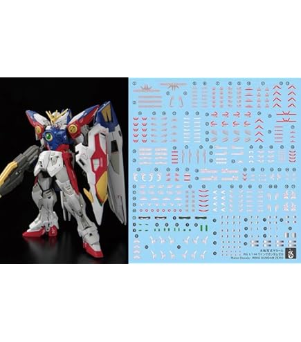 Amazon | MG ウイング ゼロEW Ver.Ka 水転写式デカール | デカール 通販