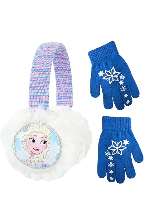 elsa hat and gloves