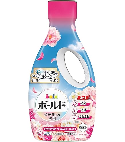 Amazon.co.jp: Bold ボールド 柔軟剤入り 洗濯洗剤 液体 爽やか
