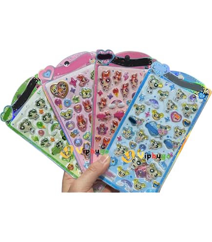 Amazon | カミオジャパン パワーパフガールズ ドロップブロックシール