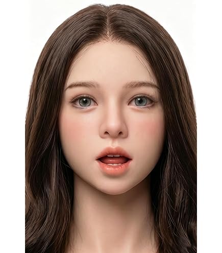 Amazon.co.jp: 1/1 ドールヘッド 女性 等身大 リアルモデル M16ボルト