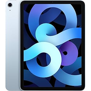 最新 Apple iPad Air (10.9インチ, Wi-Fi, 256GB) - スカイブルー (第4世代)