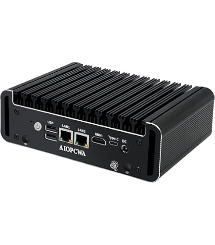 Amazon | AIOPCWA Micro Firewall Appliance Mini PC ルーター ハード