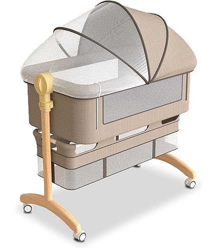 Amazon.co.jp: UBRAVOO ベビーベッド 添い寝ベッド 組み立て簡単 高さ