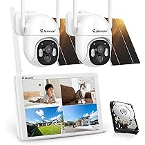 Amazon.co.jp: 【完全無線】Jennov 防犯カメラ 屋外 ソーラー