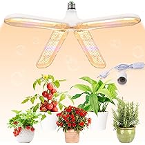 Amazon.co.jp: 植物育成ライト100W相当 2個セット フルスペクトル