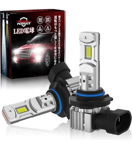 Amazon | LED フォグランプ HB4 グリーンイエロー ライム アップル