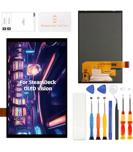 Amazon.co.jp: SRJTEK For Steam Deck LCD 2022 交換用ディスプレイ