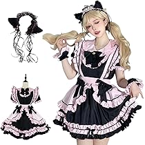 メイド 服 ゴスロリ ウェイトレス コスプレ 衣装 ロリータ カチューシャ 付き 楽天市場】メイド服 男女兼用 コスプレ衣装 ロリータ フルセット