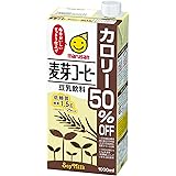 マルサン 豆乳飲料麦芽コーヒー カロリー50%オフ 1L×6本