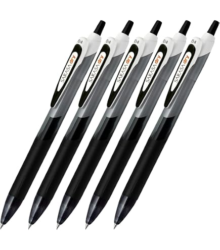 Amazon | Sarasa Zebra ドライゲルインクボールペン 0.4mm アソート5軸