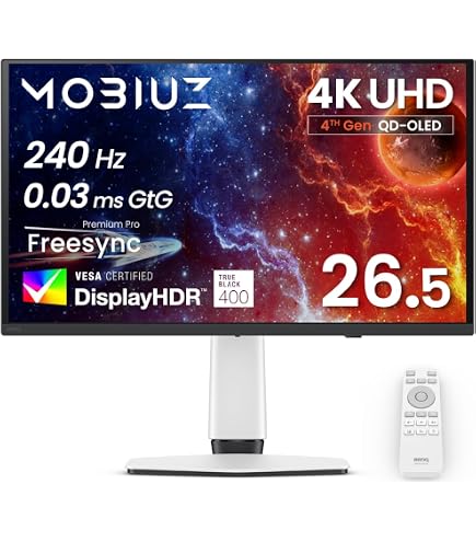 Amazon.co.jp: Alienware 27 4K QD-OLED ゲーミングモニター AW2725Q