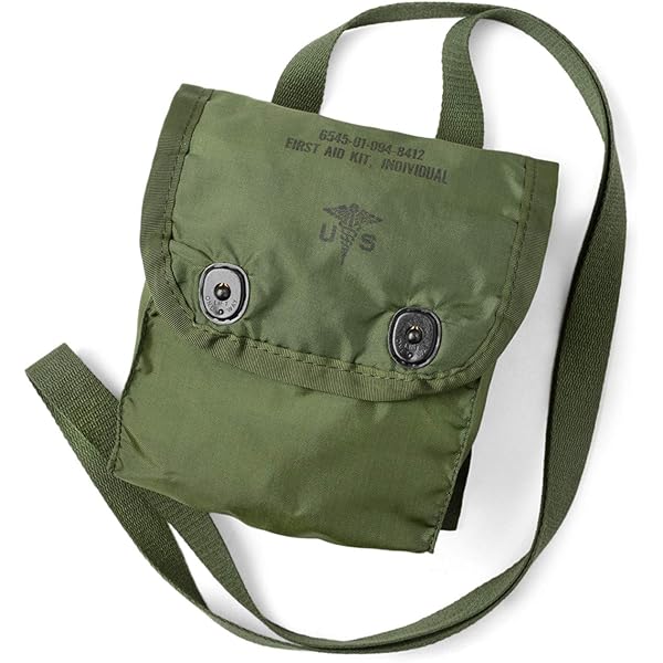 Amazon.co.jp: 実物 デッドストック 米軍 FIRST AID KIT INDIVIDUAL