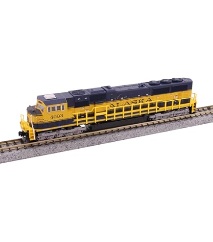 Amazon.co.jp: Kato USA Inc. アラスカ鉄道 SD70MAC #4328「アラスカ
