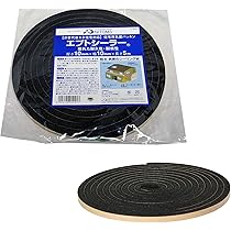 防水　サッシ　吸音　防音　断熱　騒音　気密バリアパッキン　エプトシーラー Amazon | ニトムズ(Nitoms) 窓・サッシ用気密パッキン エプトシーラー