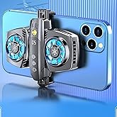 Phone Cooler for Gaming, Phone Cooling Fan Mobile Phone Radiator Case for 2.6in to 3.5in Wide Smartphone, Universal Cellphone