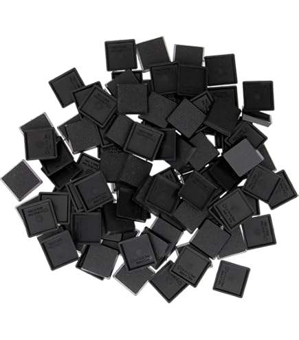 EasyPegs 25mm Textured Plastic Square Bases Or 0.98inch Wargames Table Top Games 100 Count - View #11