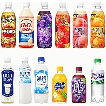 Amazon.co.jp: ジュース 詰め合わせ 500ml 24本 炭酸飲料 ペットボトル