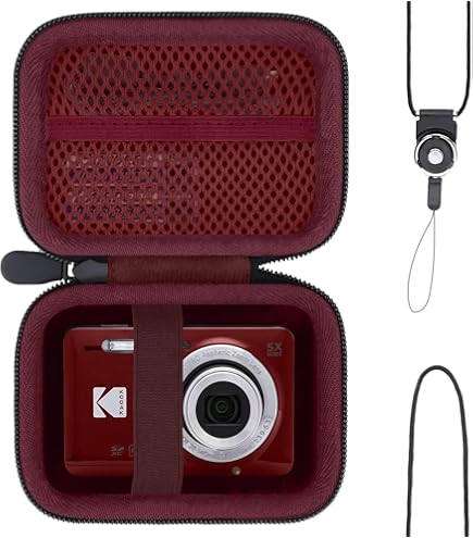 Amazon.co.jp: Kodak PIXPRO FZ45 デジタルカメラ(レッド
