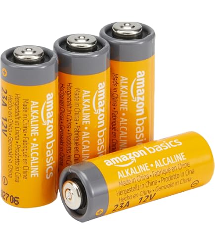 10-Pack VINNIC 23A 12V Alkaline Batteries - A23 L1028F MN21 High Voltage, Expiry 2028