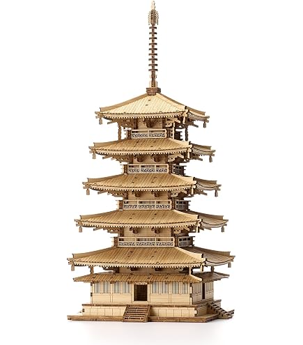 Amazon | 鼓門（つづみもん）｜Bamboo Art wa-gu-mi 3D竹製クラフト