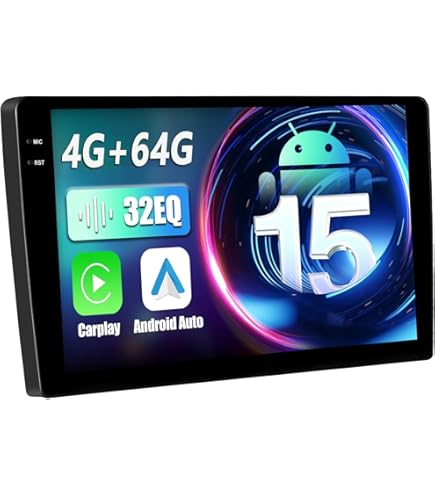 IYING ディスプレイオーディオ 10インチ 2din Android カーナビ 4コア 4GB+64GB大容量 ワイヤレスCarPlay&Android Auto対応 ミラーリング WiFiでYouTube等使用可能 2画面表示/角度調整可 大画面 一体型 スマートカーナビゲーションBulethooth バックカメラ付きカーオーディオ【技適取得済み品】
家電 オーディオ Amazon.co.jp: IYING Androidカーナビ 2DIN 10インチ プレーヤー