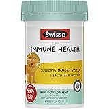 Swisse Kids Immune Health | Stimulates Healthy Immune System Response | 60 Chewable Tablets