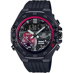 [カシオ] 腕時計 エディフィス TOM'S Racing Limited Edition スマートフォンリンク ECB-10TMS-1AJR メンズ