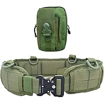 Amazon.co.jp: AhhYouMe タクティカルベルト サバゲー 作業用