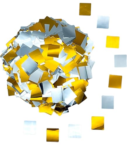 Amazon.co.jp: 紙吹雪 キラキラシルバー 約2300枚入り 100g