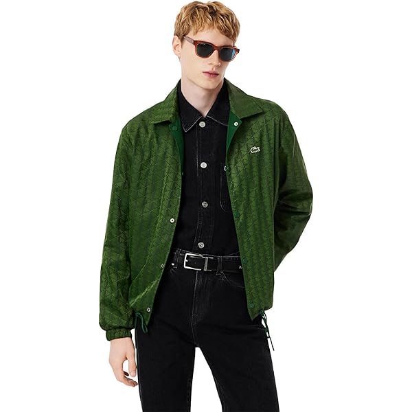 Amazon | [ラコステ] ブルゾン [公式] ベーシックバーシティジャケット