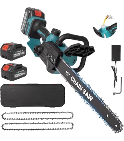 Amazon | 【2025新登場】電動チェーンソー 充電式 12インチ ブラシレス