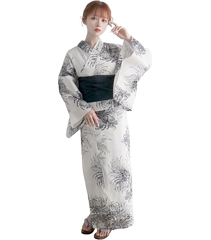 ■最高級しじら織浴衣 麻の葉黒■反物染め抜きの抜染■着物着用可■涼し綿麻浴衣■ Amazon.co.jp: □最高級しじら織浴衣 波縞紺□反物染め抜きの抜染