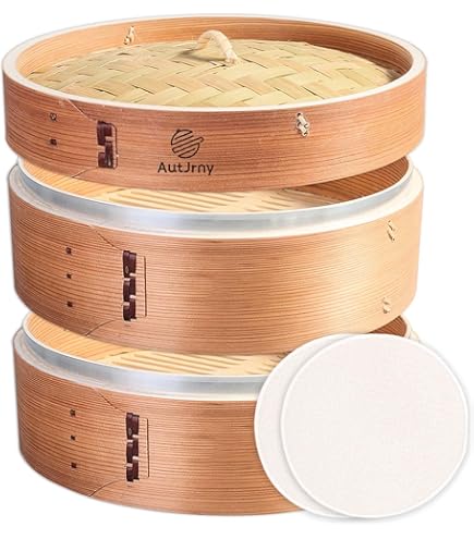 Amazon｜池匠 ひのき中華セイロ27cm(身1・蓋1)＋IH対応セイロ用
