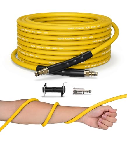 Amazon | 高圧洗浄機用 3/8タフホース 蔵王産業スーパー工業対応・耐圧