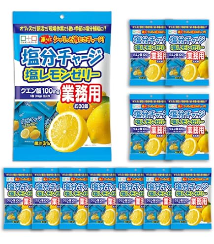 Amazon.co.jp: 熱中症対策【O.R.Sタブレット 24粒入り レモン】電解質