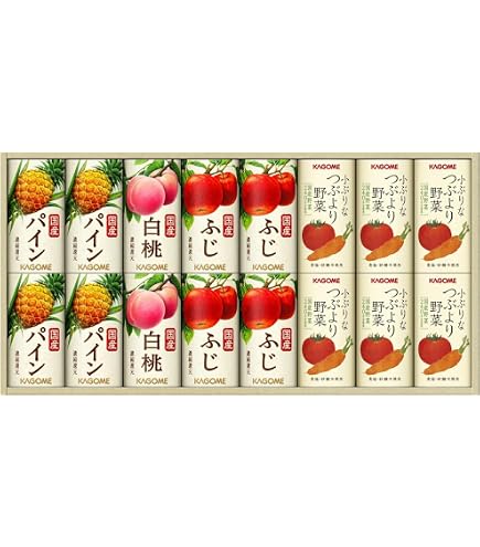 Amazon.co.jp: カゴメ 国産プレミアムセットB（つぶより野菜195g×15本
