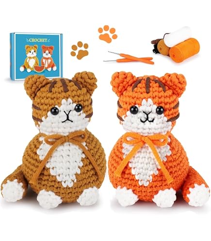 Amazon.co.jp: Faircosy かぎ針編みキット 初心者用 かぎ針編み:子供と