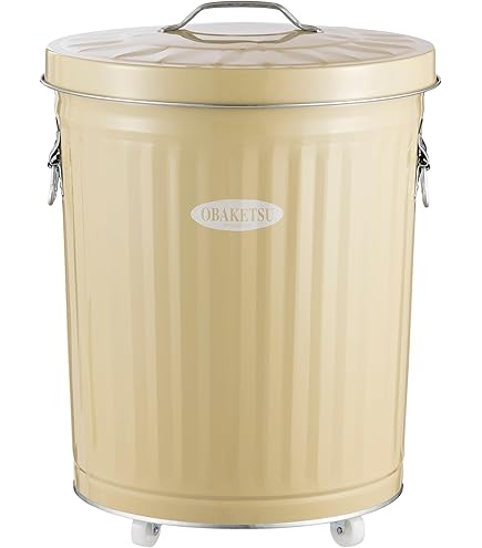 Amazon.co.jp: OBAKETSU 渡辺金属工業 オバケツ・クッション缶 AKPL(黒