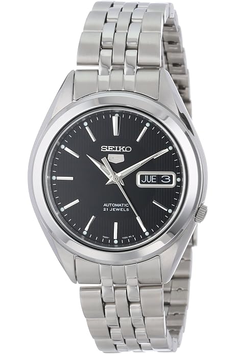SEIKO Men's SNK809 SEIKO 5 Automatic Stainless Steel Watch with Black  Canvas Strap : Seiko: Amazon.com.au: Clothing, Shoes \u0026 Accessories