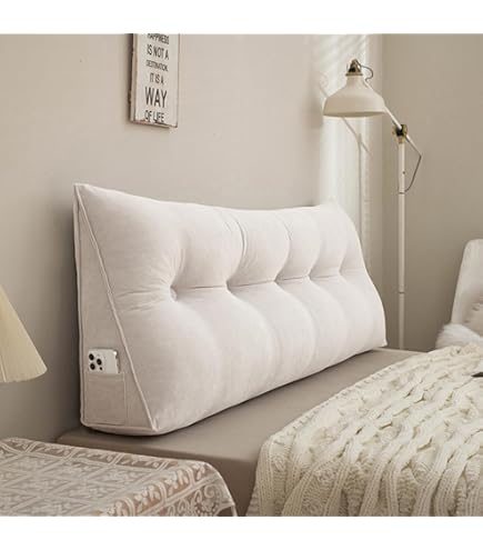 Amazon｜ヘッドボードクッション ダブル/シングル ベッド用 背もたれ