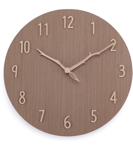 Amazon.co.jp: KATOMOKU Muku Clock 7 シナ文字盤 ナチュラル km