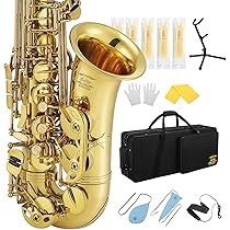 Amazon | Eastar アルトサックス E Saxophone ゴールドラッカー